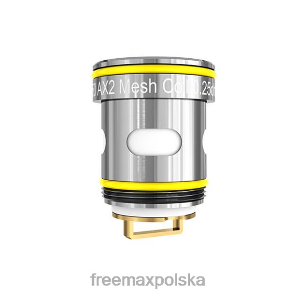 FreeMAX Flavormax - FreeMAX Cewka siatkowa ax2 PF4V6258 ss-żółty