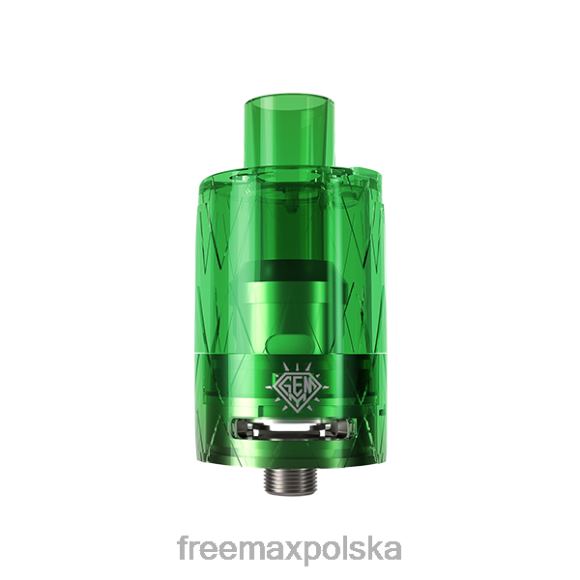 FreeMAX Warszawa - FreeMAX GEMM zbiornik jednorazowy PF4V6256 zielony