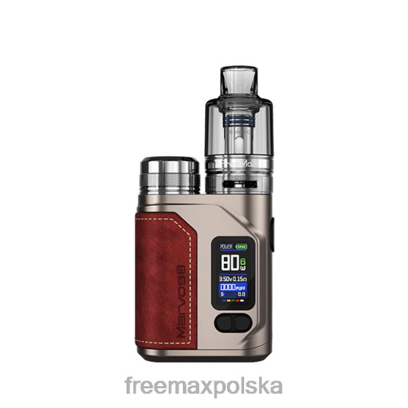 FreeMAX Disposable Vape - FreeMAX MARVOS zestaw 80w PF4V637 brązowo-czerwony