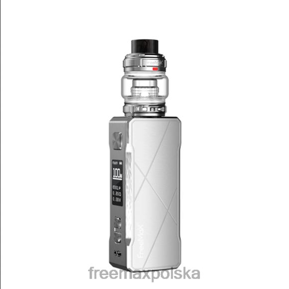 Best FreeMAX Vape - FreeMAX MAXUS Zestaw 100w PF4V690 srebro