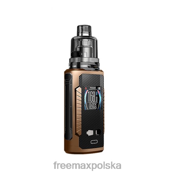 Best FreeMAX Vape - FreeMAX MAXUS Zestaw o maksymalnej mocy 168 W PF4V6160 złoty