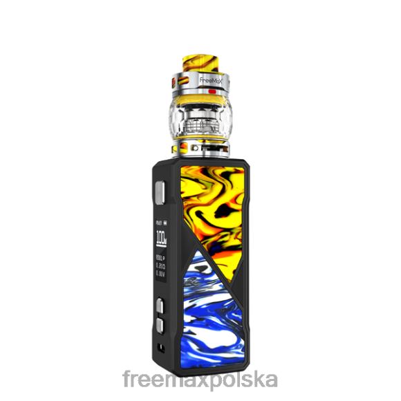 FreeMAX Disposable Vape - FreeMAX MAXUS Zestaw 100w PF4V697 żółty