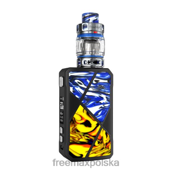 FreeMAX Disposable Vape - FreeMAX MAXUS Zestaw 200w PF4V67 niebiesko-żółty